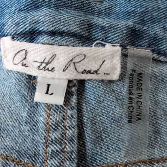 YOUNG FABULOUS & BROKE On The Road Jeans Elle Embellished Hummingbird Size Large - Picture 6 of 12